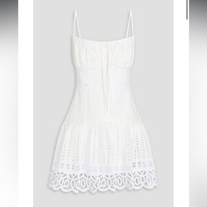 CHARO RUIZ IBIZA
Cordoba broderie anglaise coton-blend mini dress